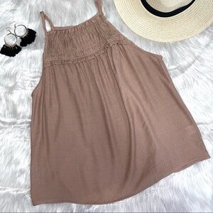 Boutique Chestnut smock cami NWT